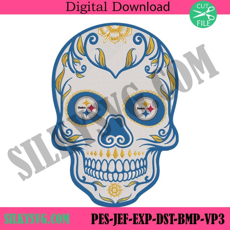 skull-mandala-pittsburgh-steelers-nfl-embroidery-design-download