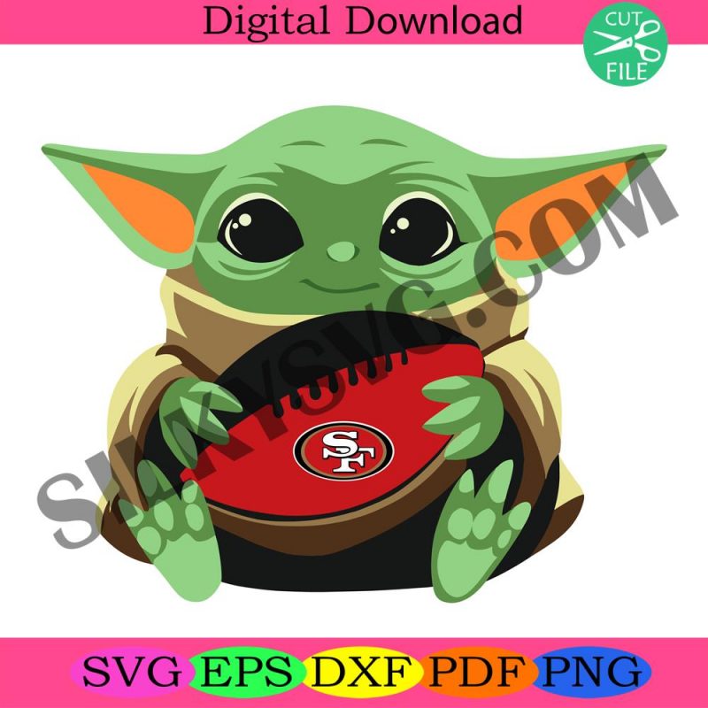 san-francisco-49ers-baby-yoda-svg-digital-download