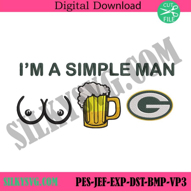 im-a-simple-man-green-bay-packers-embroidery-design-file-png