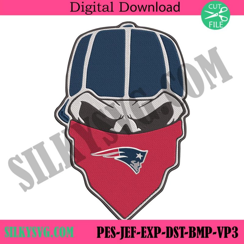 new-england-patriots-skull-bandana-nfl-embroidery-design-download