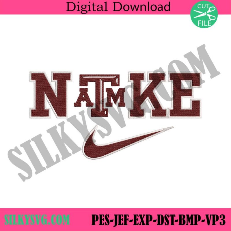 nike-texas-am-aggies-swoosh-embroidery-design-download-file