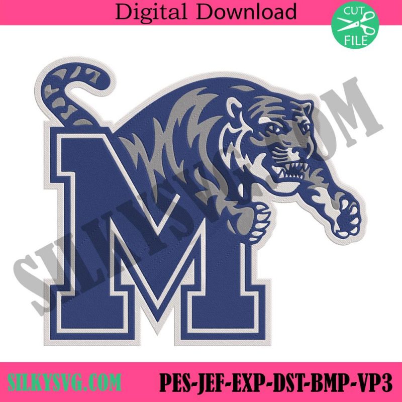 memphis-tigers-logo-ncaa-embroidery-design-file