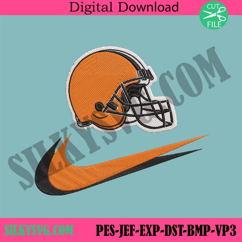 cleveland-browns-nike-swoosh-embroidery-design-download