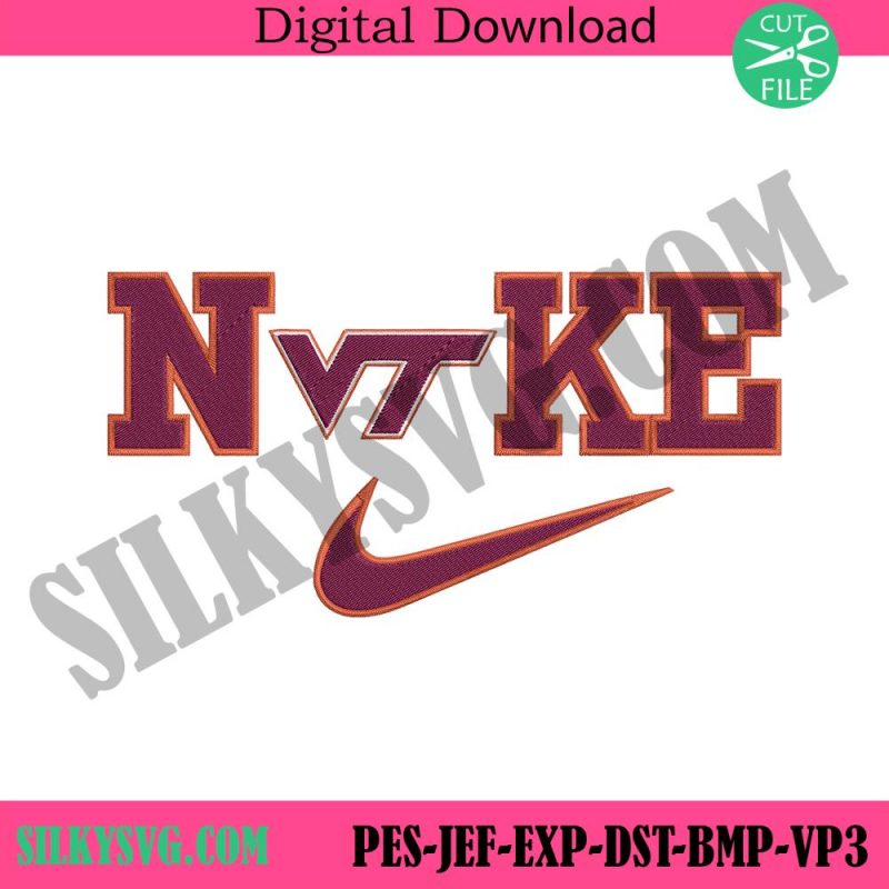 virginia-tech-hokies-nike-logo-embroidery-design-download