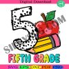 fifth-grade-svg-5th-grade-svg-5th-dalmatian-dots-svg-back-to-school-svg-apple-pencil-svg-school-svg