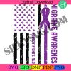 migraine-awareness-svg-png-nobody-fights-alone-svg-purple-ribbon-chronic-headache-pain-support-svg-cricut-sublimation