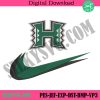 hawaii-rainbow-warriors-double-swoosh-nike-logo-embroidery-design-file