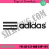 adidas-black-three-lines-logo-embroidery-design-download