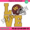 love-helmet-washington-commanders-embroidery-design-download-file