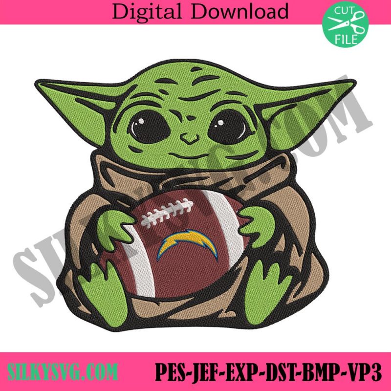 los-angeles-chargers-baby-yoda-football-embroidery-design-file