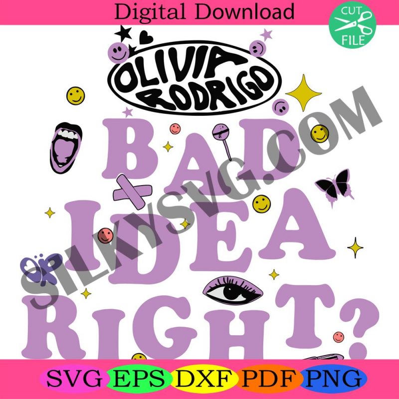 olivia-rodrigo-bad-idea-right-svg-trending-design-file