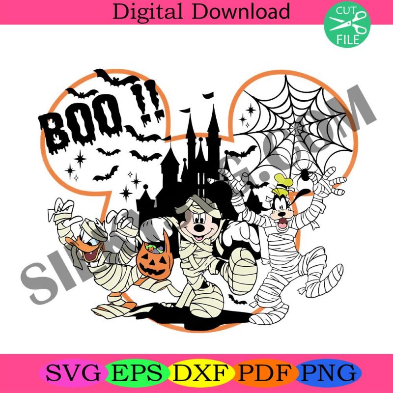 halloween-mummy-mickey-and-friends-halloween-masquerade-halloween-svg-halloween-shirt-svg-boo-svg-svg-png-files-fo