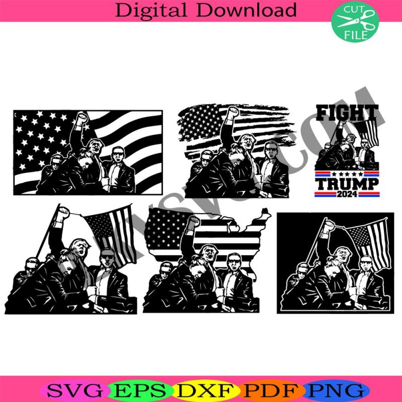 bundle-donald-trump-svg-donald-trump-survive-svg-donald-trump-fight-silhouette-svg-donald-trump-cricut-svg-vector-file-for-cutting-and-engraving