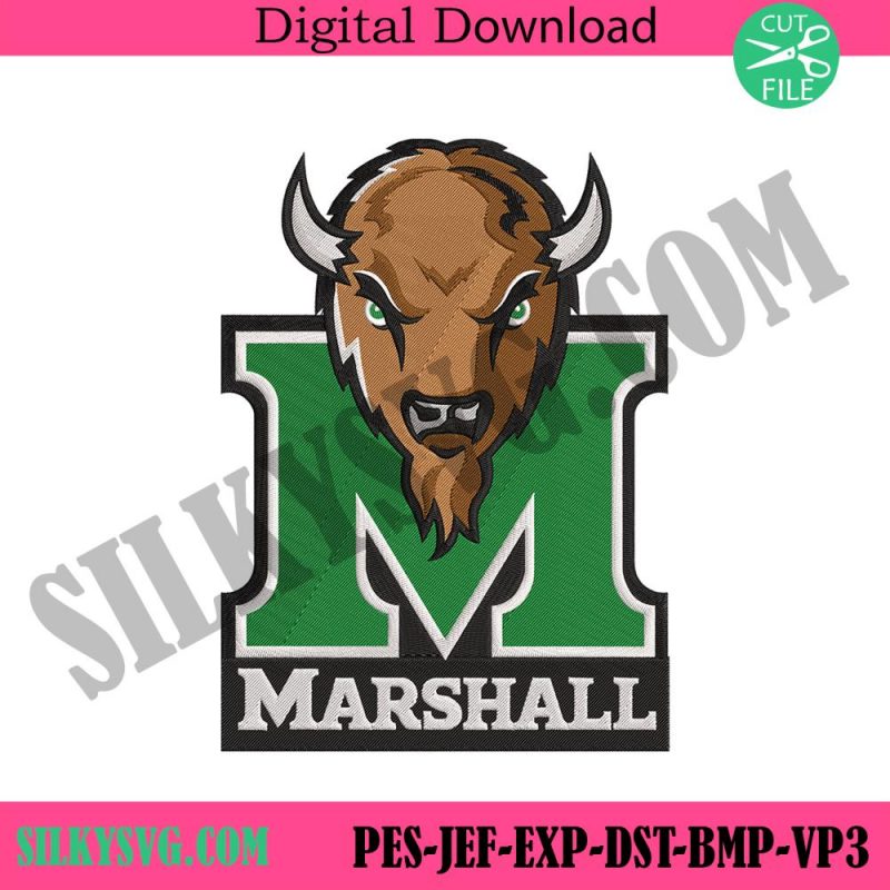 marshall-thundering-herd-ncaa-embroidery-design-file