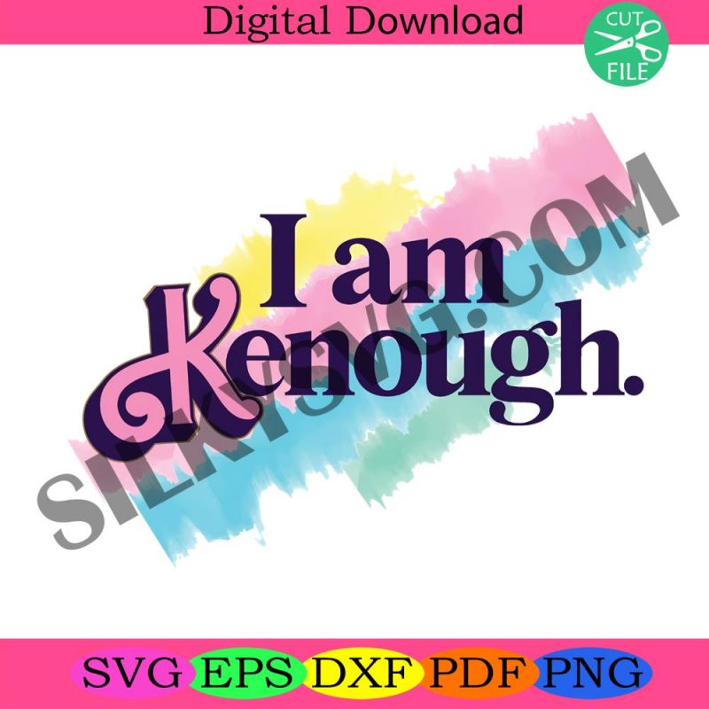 i-am-kenough-pinky-png-bundle-ken-is-enough-png-logo-babe-doll-png-kenough-png