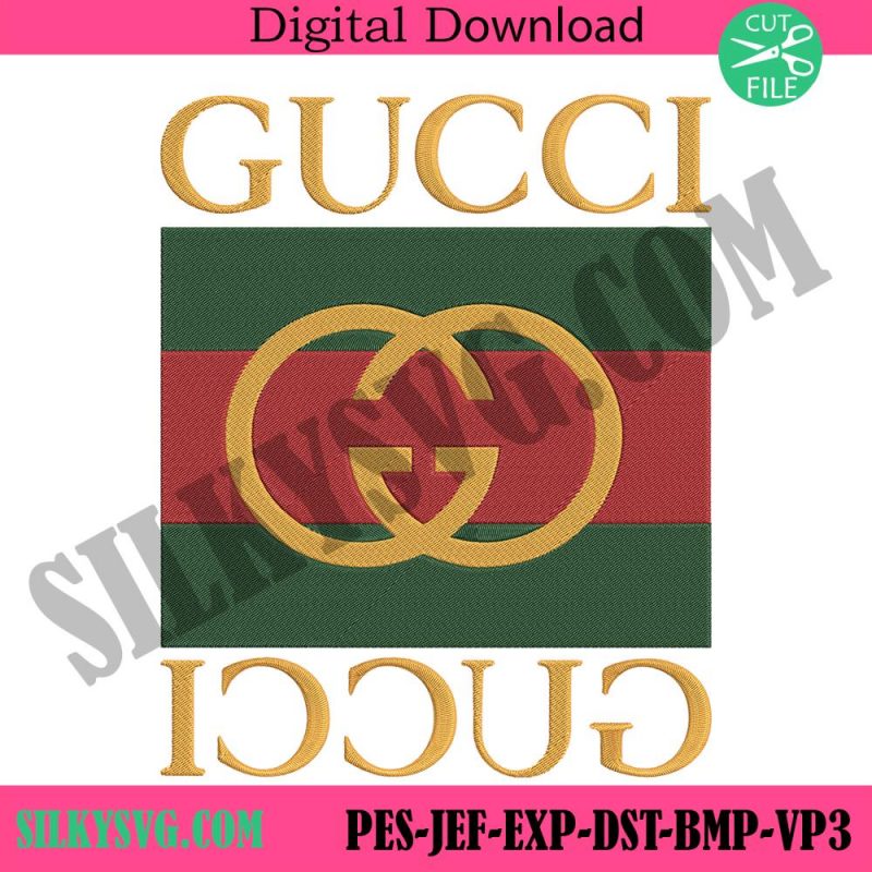 gucci-double-brand-logo-embroidery-instant-dowload