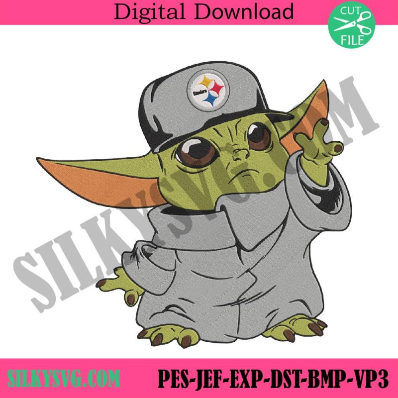 pittsburgh-steelers-cap-baby-yoda-embroidery-design-download