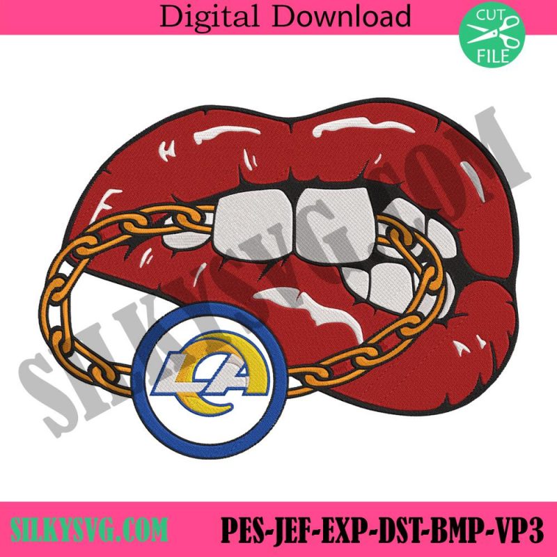 los-angeles-rams-inspired-lips-embroidery-design-download