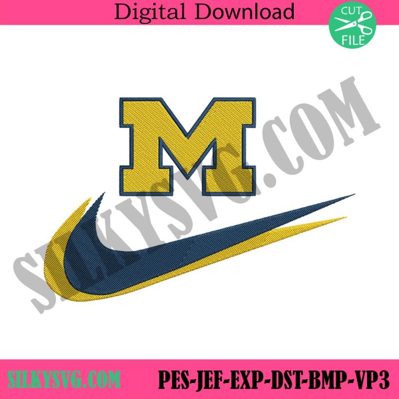 michigan-wolverines-double-swoosh-nike-logo-embroidery-design-file