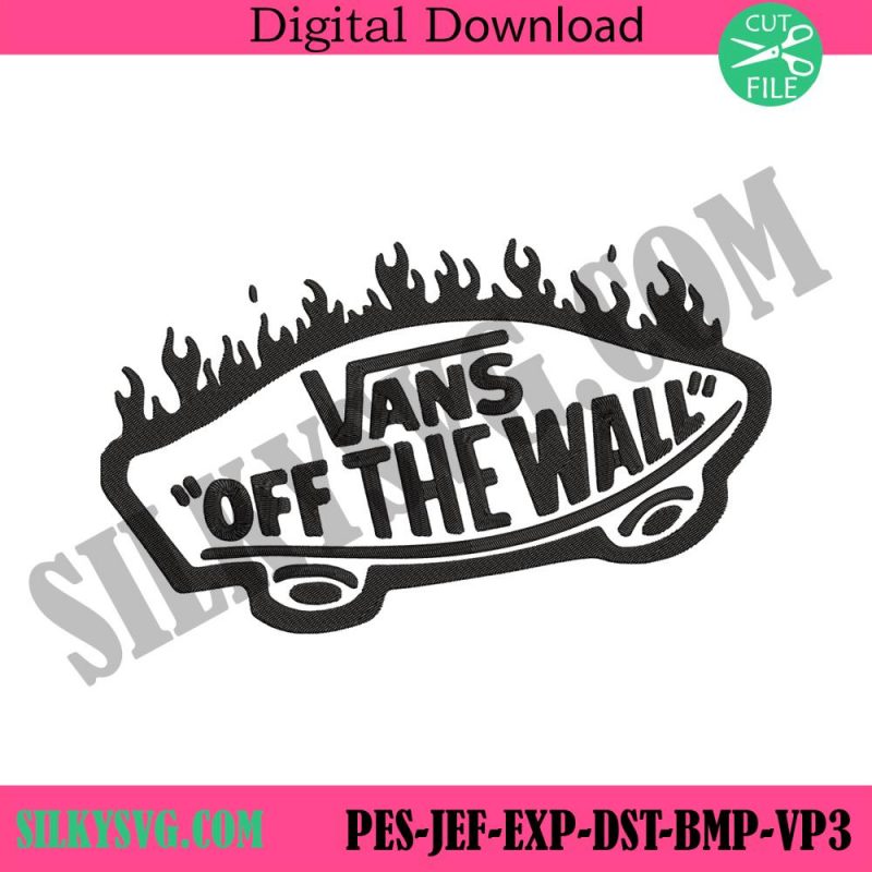 vans-of-the-wall-skateboard-fire-logo-embroidery-download-file