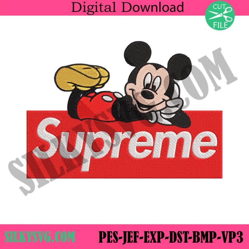 supreme-box-mickey-embroidery-design-download