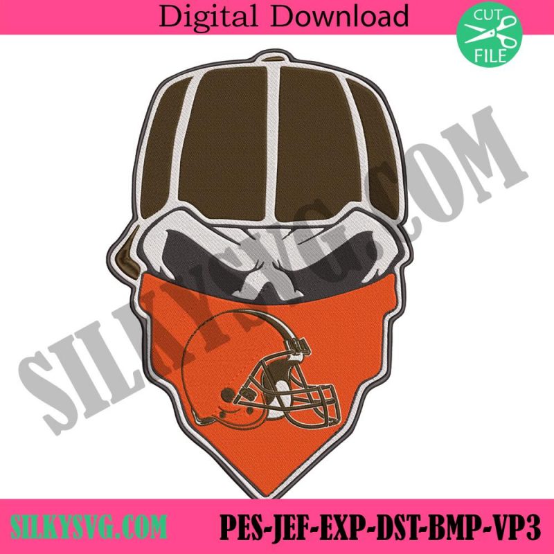 cleveland-browns-skull-bandana-nfl-embroidery-design-download