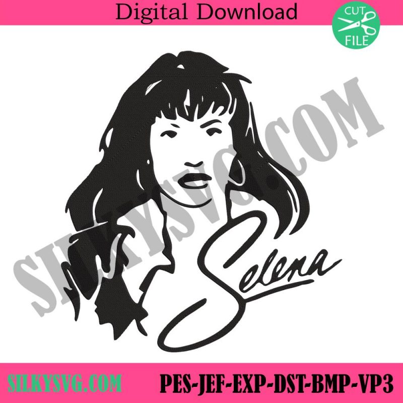 selena-quintanilla-portrait-embroidery-digital-file