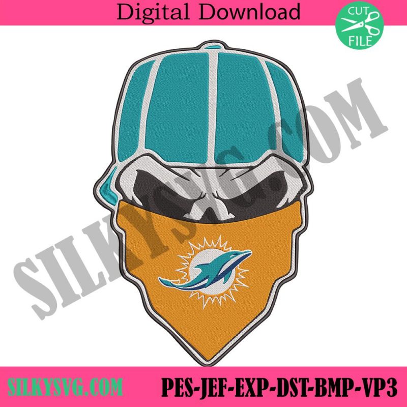 miami-dolphins-skull-bandana-nfl-embroidery-design-download