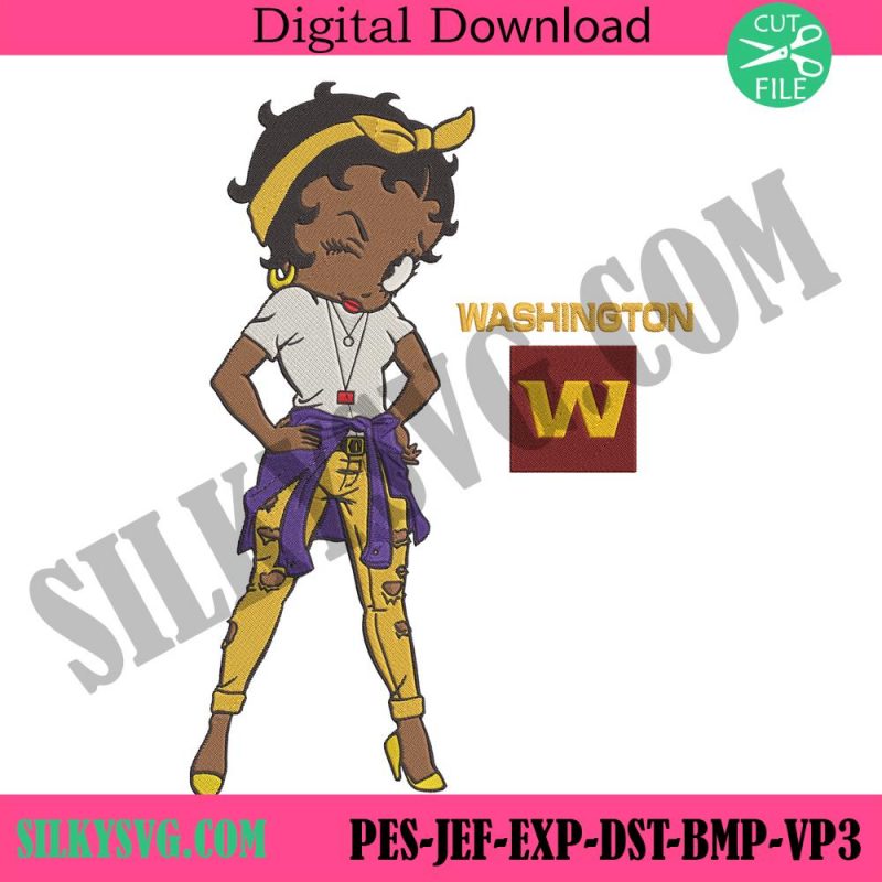 washington-commanders-team-betty-boop-embroidery-design-file