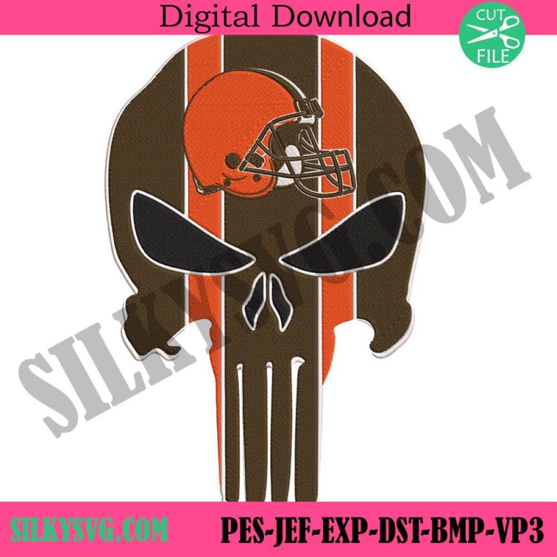 cleveland-browns-punisher-skull-nfl-team-embroidery-design-file