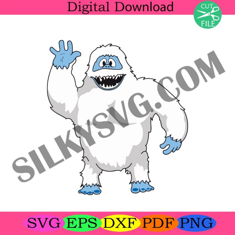 abominable-snowman-rudolph-say-hi-svg-dxf-eps-pdf-png-cricut-cutting-file-vector-clipart