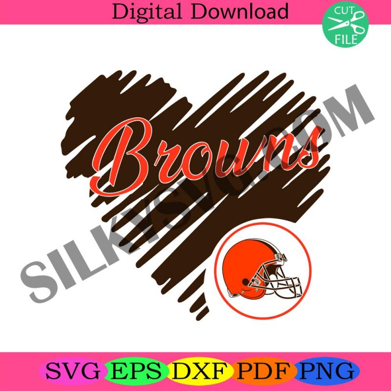 heart-cleveland-browns-svg