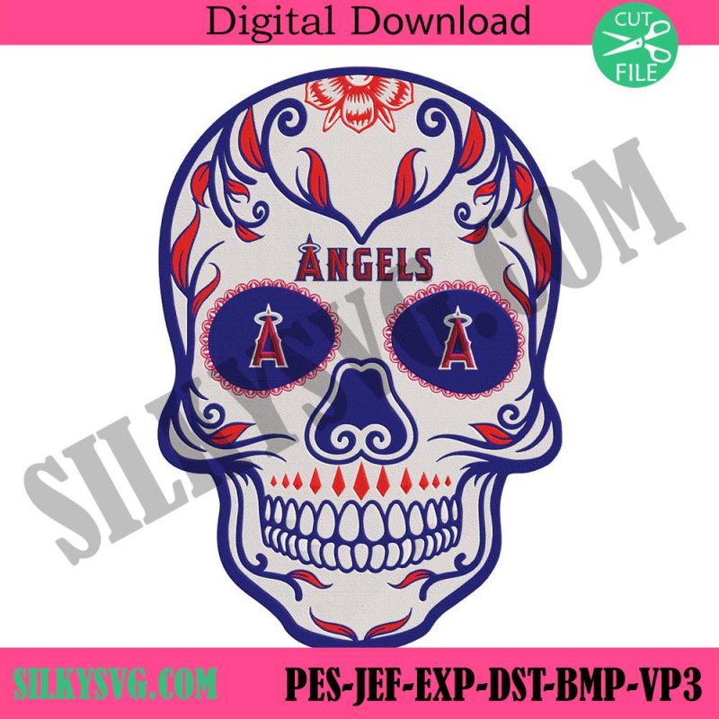 skull-mandala-los-angeles-angels-embroidery-design-file