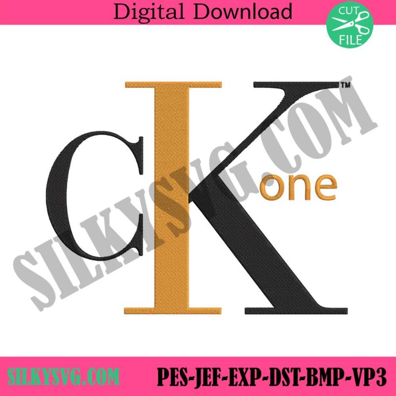 ck-calvin-klein-one-logo-brand-embroidery-design-download