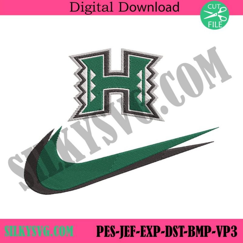 hawaii-rainbow-warriors-double-swoosh-nike-logo-embroidery-design-file