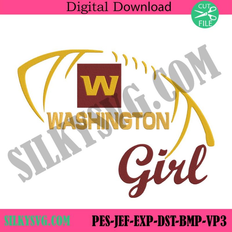 football-washington-commanders-girl-embroidery-design-download