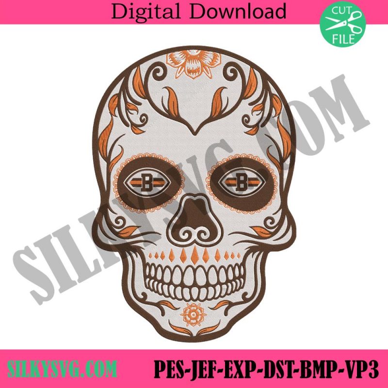 skull-mandala-browns-nfl-embroidery-design-download