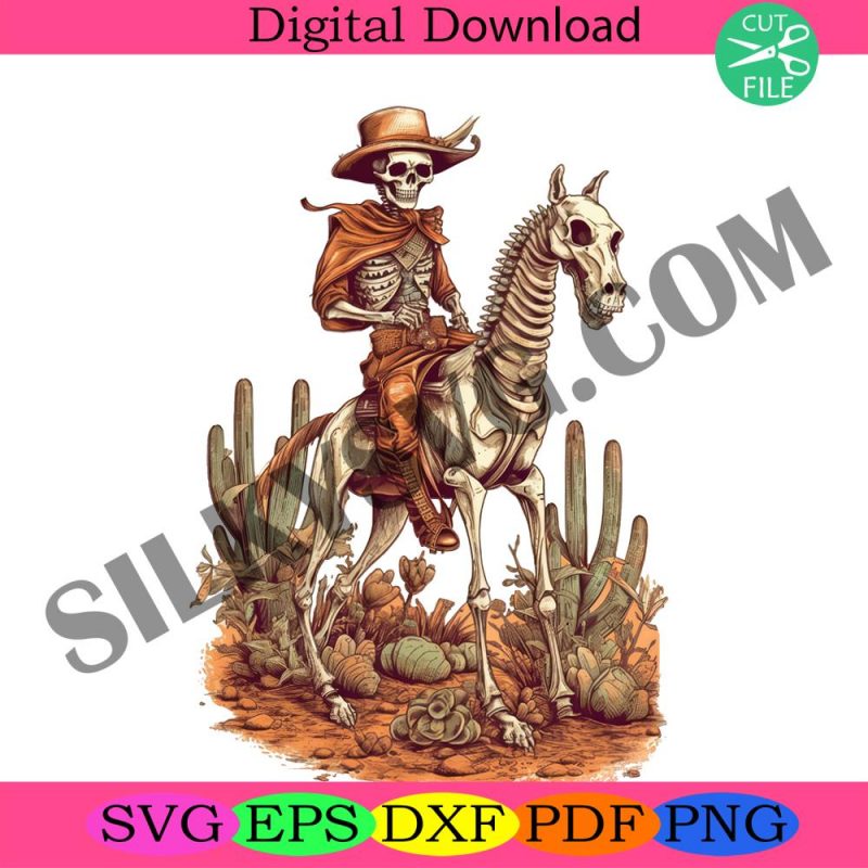 desert-cowboy-skeleton-png-retro-western-wild-west-sublimation-clipart-instant-download-digital-download-shirt-desi