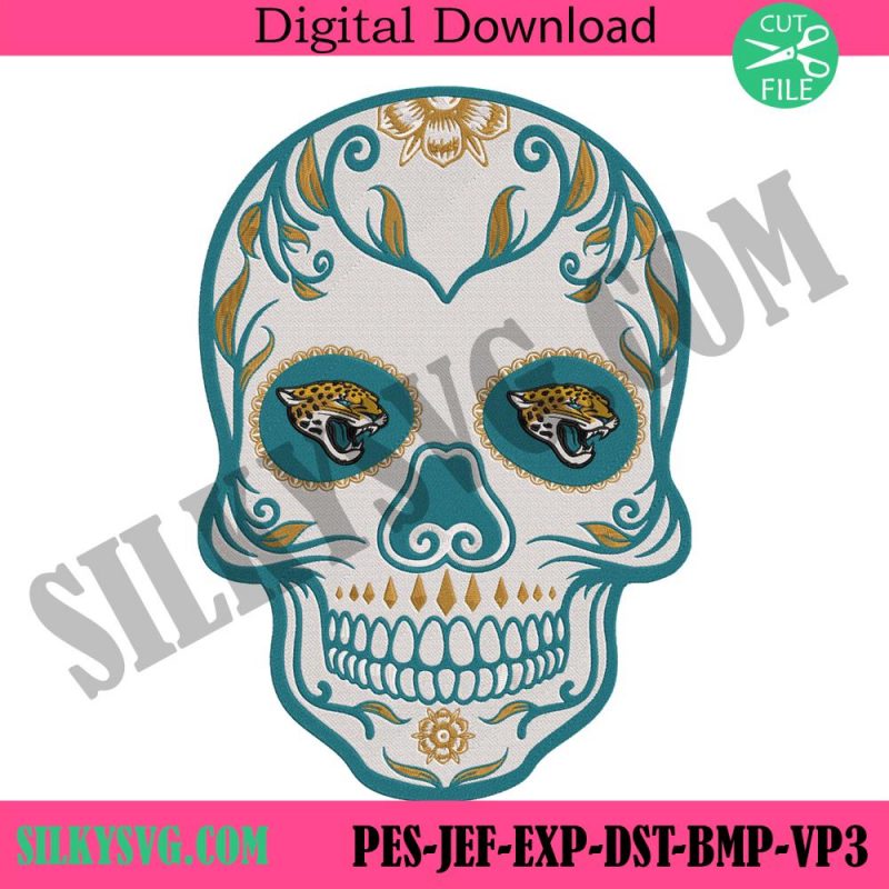 skull-mandala-jacksonville-jaguars-nfl-embroidery-design-download