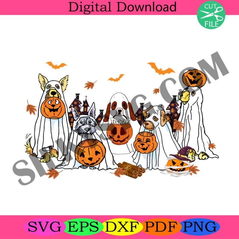 Ghost Dog Halloween Png Happy Halloween Png