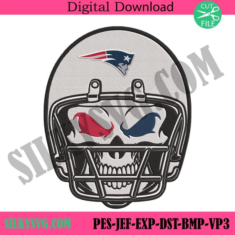 skull-helmet-new-england-patriots-logo-nfl-embroidery-design