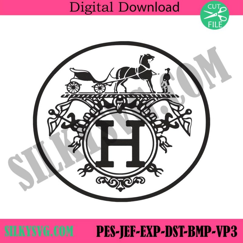 hermes-basic-brand-logo-embroidery-instant-download