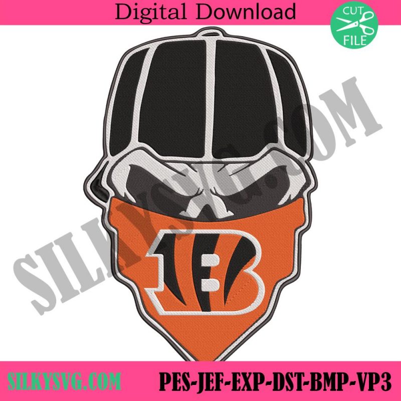 nfl-cincinnati-bengals-skull-design-embroidery-file