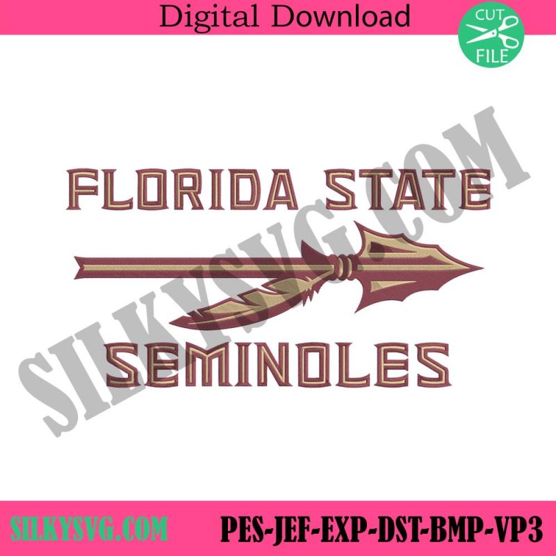 florida-state-seminoles-wordmark-logo-machine-embroidery-florida-state-seminoles-logo-ncaa-embroidery