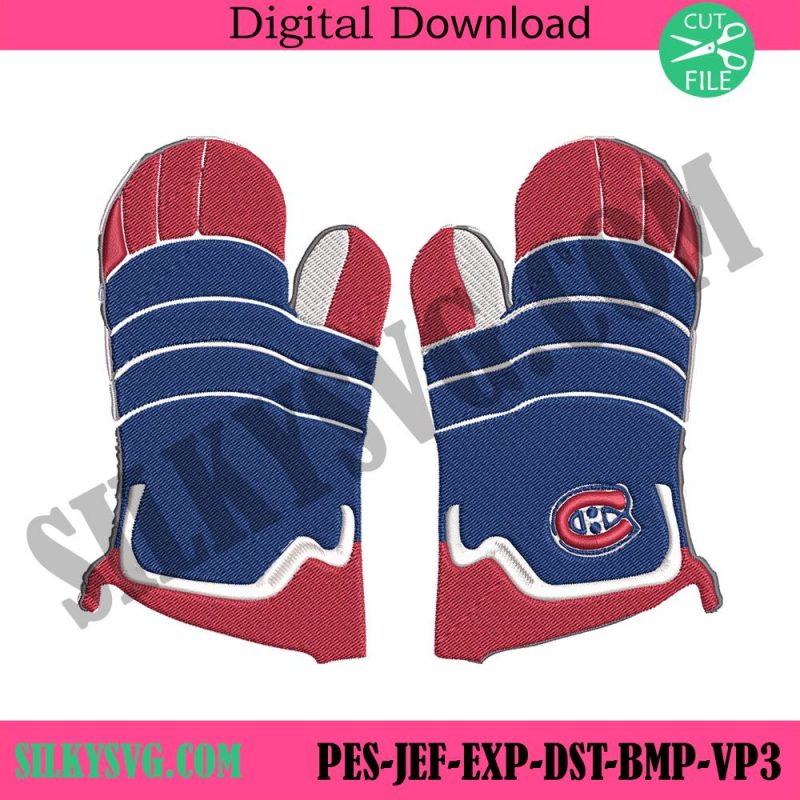 nhl-gloves-montreal-canadiens-embroidery-designs-montreal-canadiens-logo-nhl-embroidery