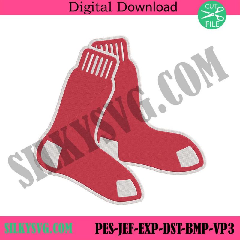 boston-red-sox-mlb-baseball-team-socks-symbol-logo-machine-embroidery-design