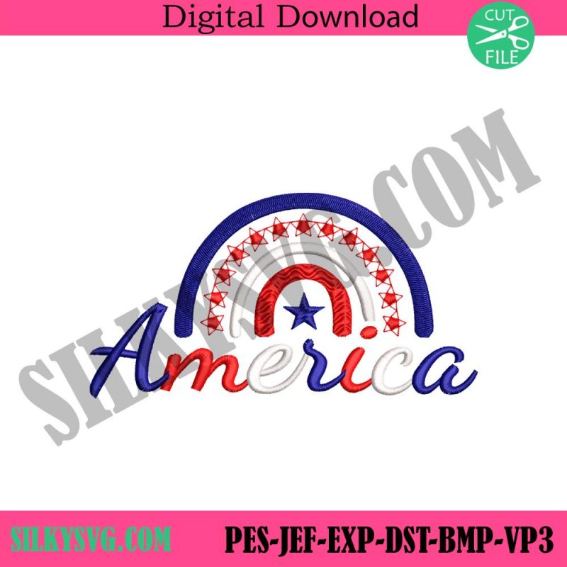 america-rainbow-4th-of-july-machine-embroidery-design-america-stars-embroidery-design-digital-file-usa-independence-day-embroidery-download-design