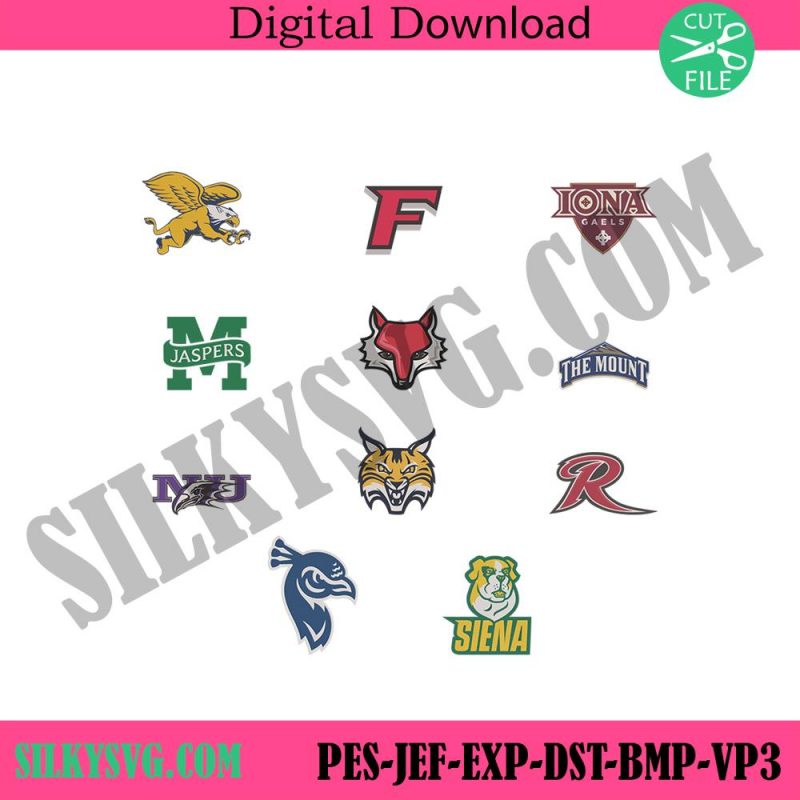 ncaam-teams-logo-machine-embroidery-instant-download-maac-teams-logo-embroidery-digital-design-maac-basketball-logo-embroidery-download-design-bundle-file