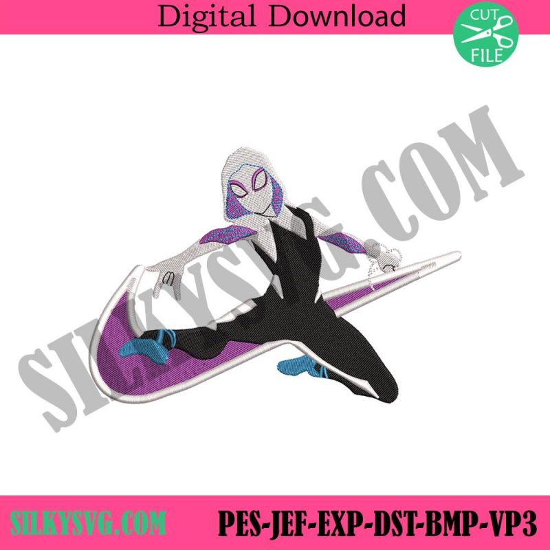 spider-gwen-nike-swoosh-machine-embroidery-design-download-swoosh-spider-gwen-logo-embroidery-digital-file-nike-spider-gwen-embroidery-design-file