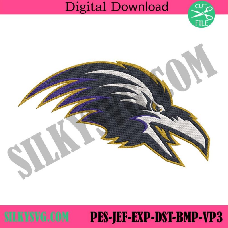 baltimore-ravens-logo-embroidery-baltimore-ravens-machine-embroidery